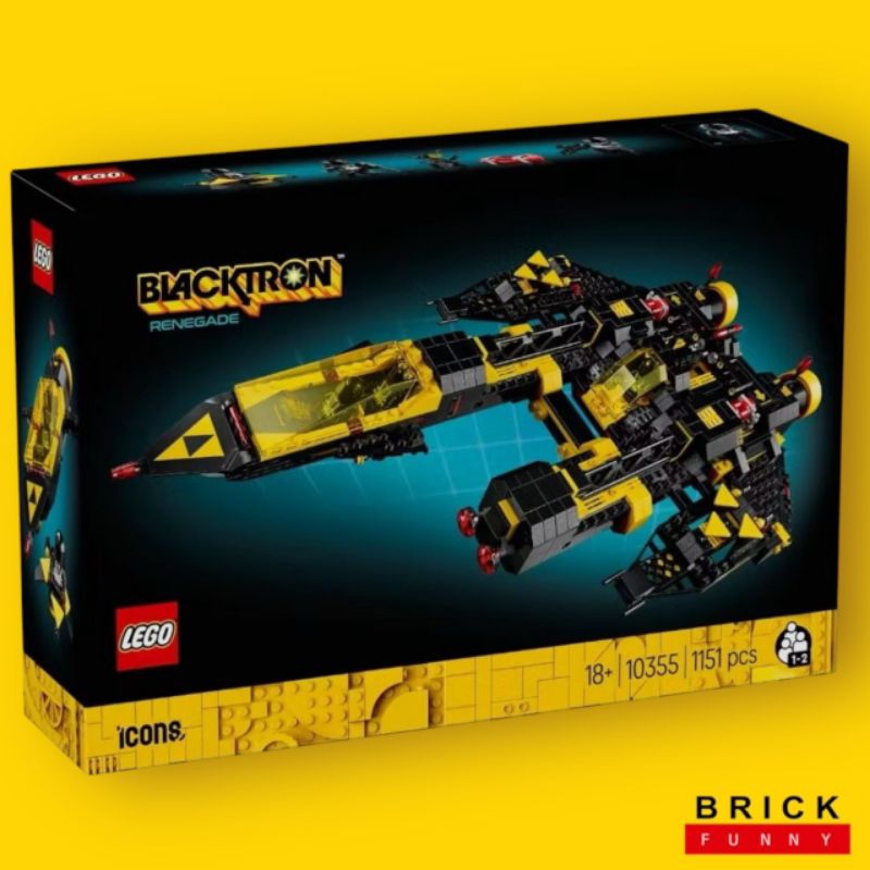 Lego Icon 10355 Blacktron Renegade สินค้าพร้อมส่ง ของแท้ 100% ส่งไวครับ