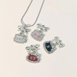 สร้อยคอ Hello Kitty winking ᰔ | ใส่อักษรได้ 1-3 ตัว A-Z,0-9 | แจ้งทางแชท,ข้อความถึงผู้ขาย