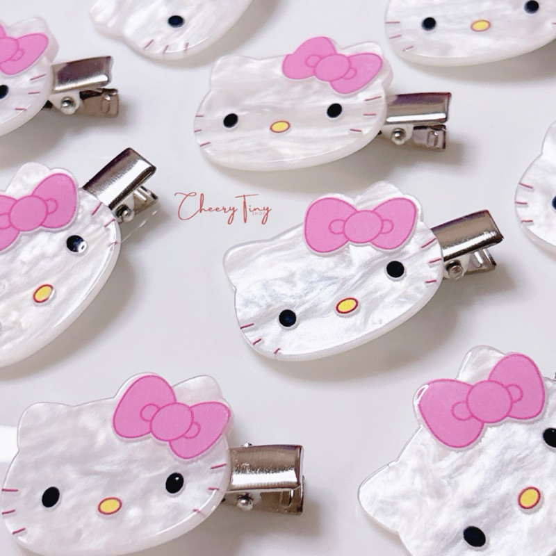 ︎ กิ๊บ Hello Kitty ! (1pc.) 4cm. กิ๊บซานริโอ้ น่ารักๆ สีชมพู กิ๊บคิตตี้ ร้านไทยพร้อมส่ง