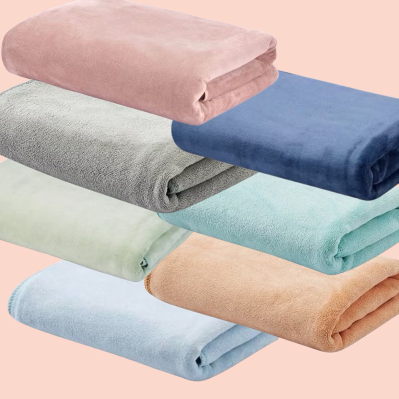 ผ้าขนหนูเช็ดผม แห้งเร็วถึง 2 เท่า Micro Scoul ขนาด 16x32 นิ้ว ถนอมเส้นผม ราคาดีดี๊