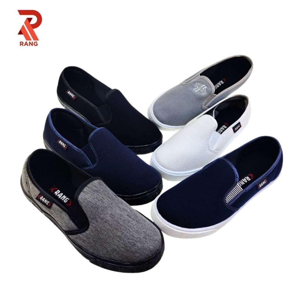 RANG รองเท้าผ้าใบ ทรงกว้าง สวมใส่สบาย รุ่น 300 เบอร์ 38-43