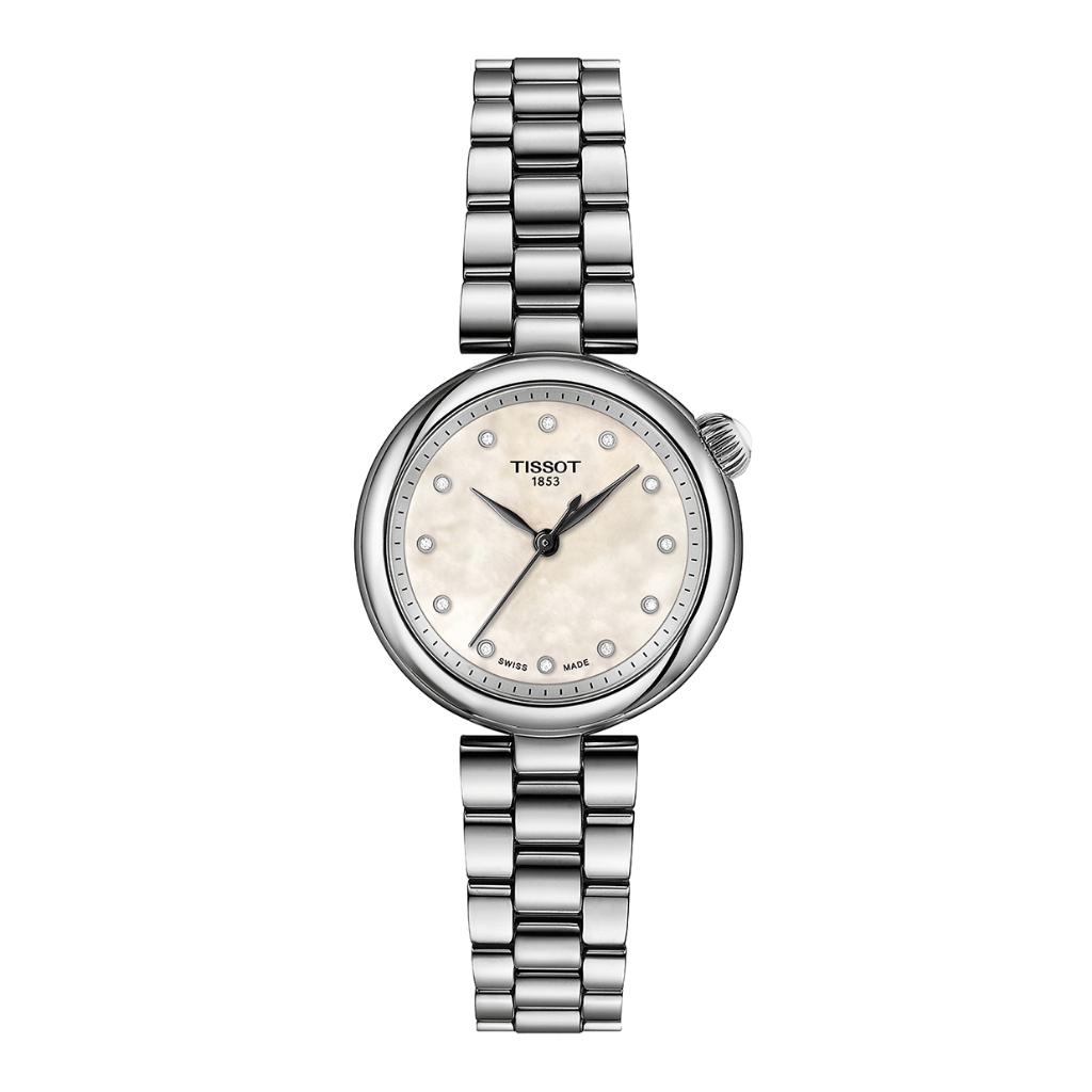 Tissot Desir ทิสโซต์ เดซีร์ มุกสีขาว เทา T1520101111600 นาฬิกาผู้หญิง