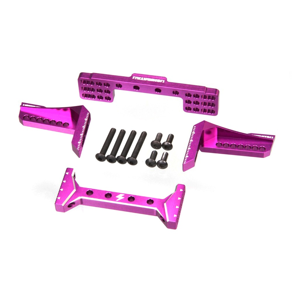 R31 House Height Adjustable Rear Shock Tower Set Purple R31S335PU