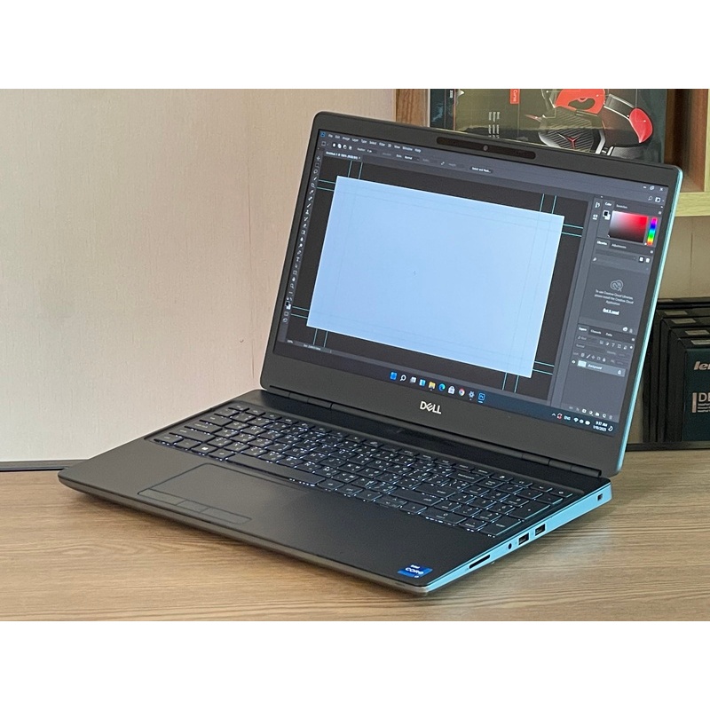 Dell Precision 7560 Mobile WorkStation i7-11850H SSD1TB RAM32GB NVIDIA RTX A4000 (8GB GDDR6)Win11Pro