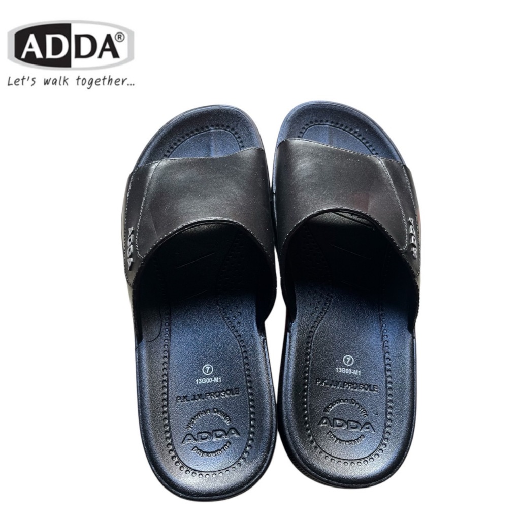 รองเท้าแตะ ADDA ของแท้ พื้นยางนิ่ม กันลื่น ใส่สบายเท้า รุ่น13G00 ไซร้7-10