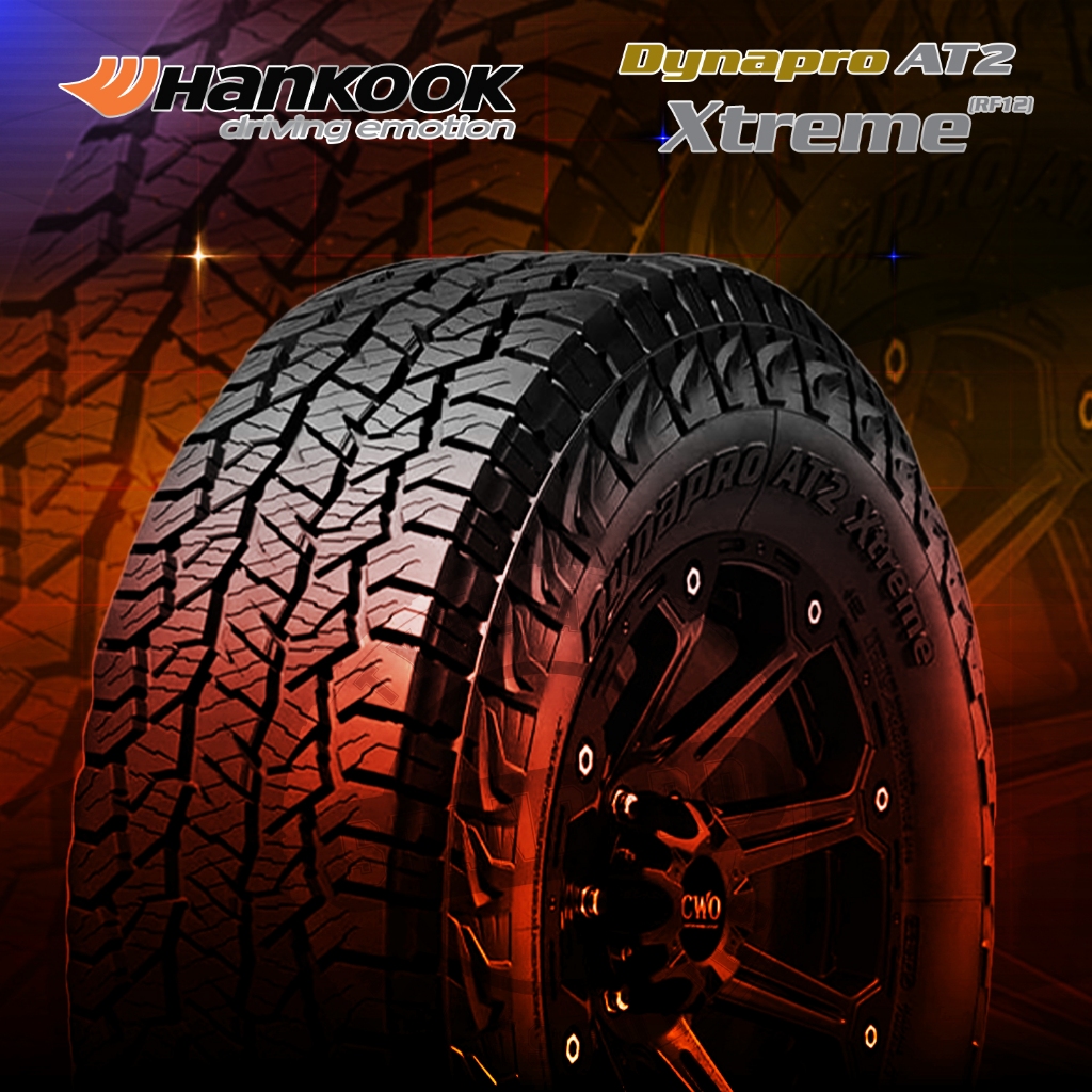 HANKOOK 265/65R17 ยางรถยนต์ขอบ17 รุ่น Dynapro AT2 Xtreme (RF12) x 1 เส้น (ยางใหม่ผลิตปี 2025) ตัวหนังสือสีขาว - รูปที่ 3