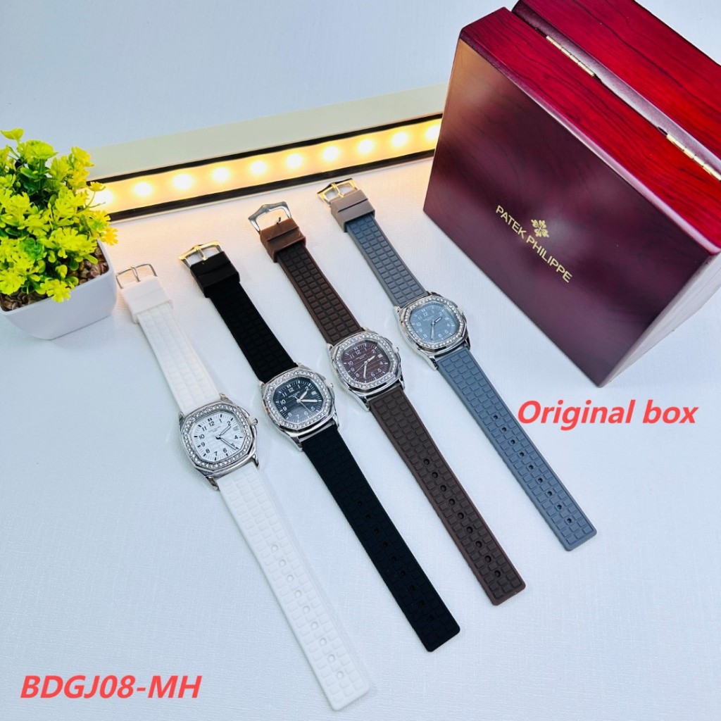 นาฬิกาแฟชั่น Patex คุณภาพสูงนาฬิกาผู้ชายหน้าปัดประดับเพชรพร้อมส่งจากไทย