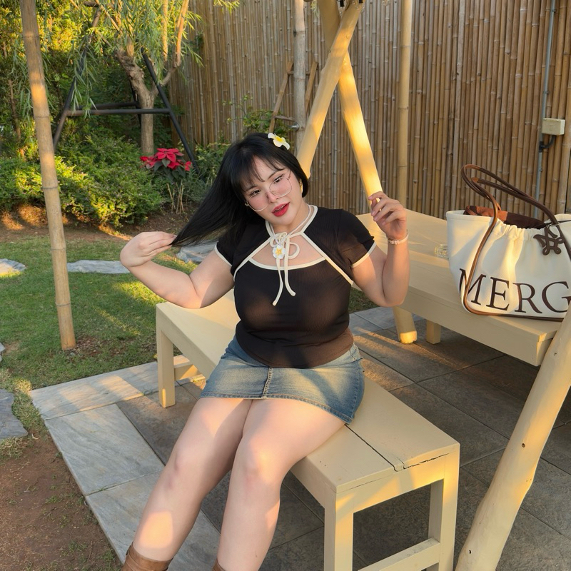 ThiThi Shirt 婷婷 (เสื้อยืดถิงถิง) เสื้อตรุษจีน🥢🥡🥟 สาวอวบอ้วน | Geebeety - รูปที่ 4