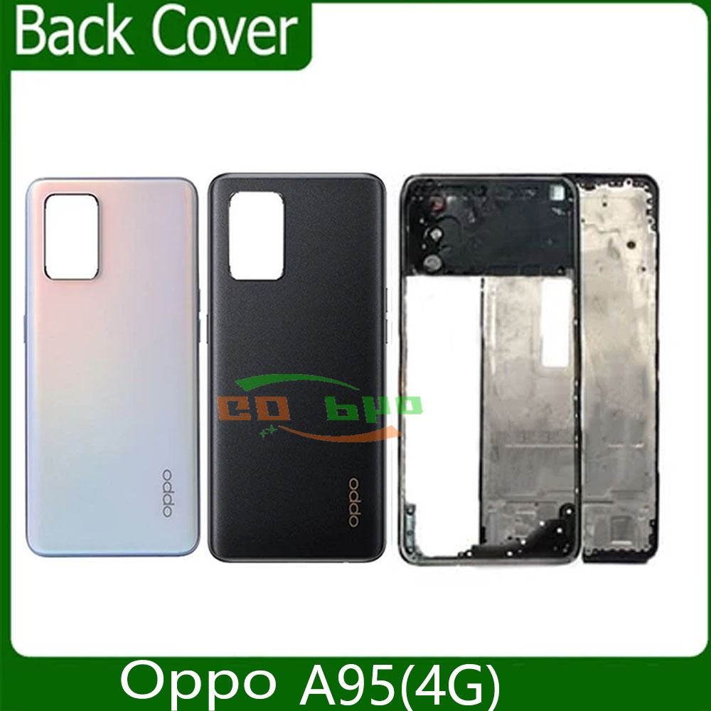 ฝาหลัง OPPO A95(4G)(ฝาหลัง+ เคสกลาง) ฝาหลัง Battery Back Cover for A95/4Gพร้อมเครื่องมือ