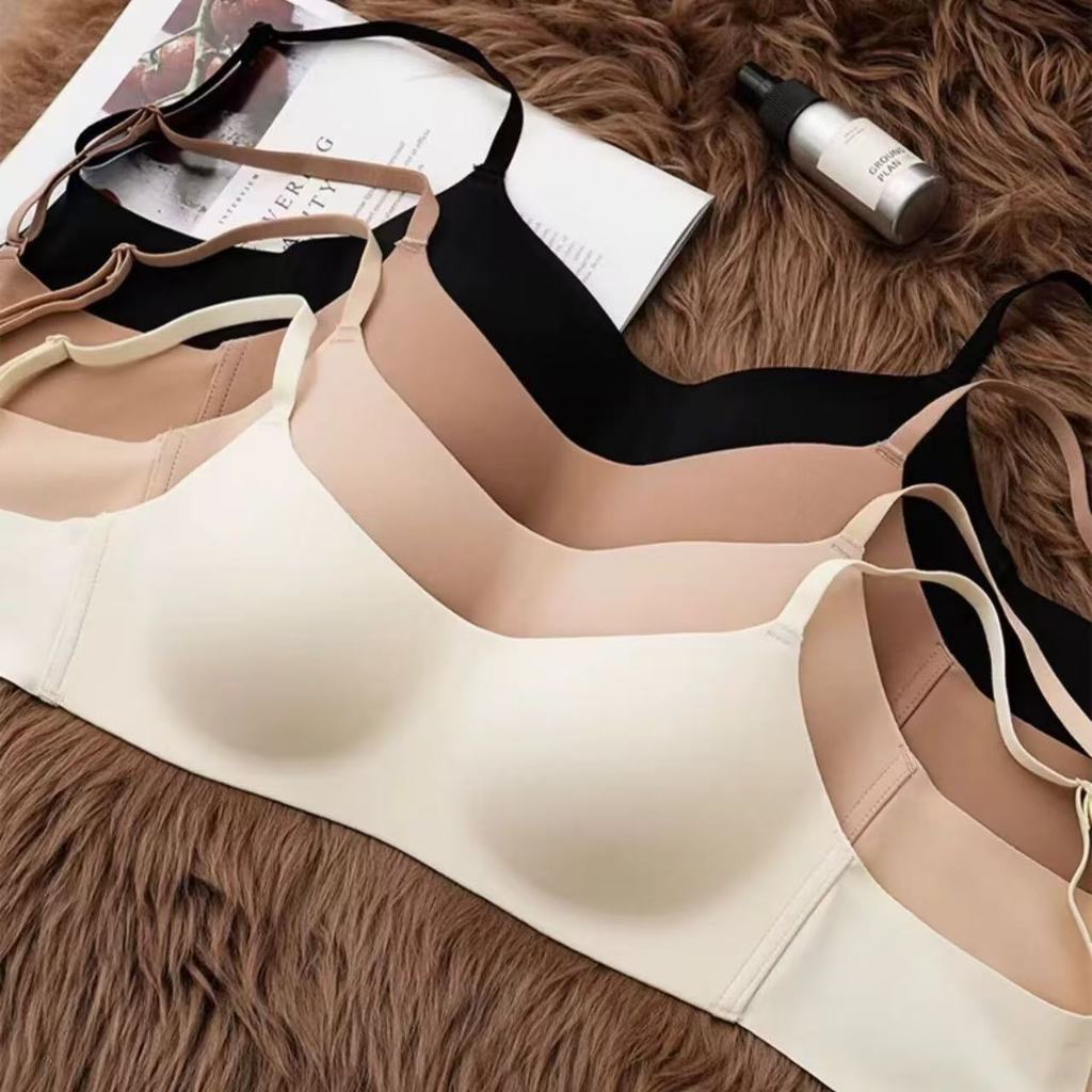 🌸Swift Bra🌸เสื้อใน ชุดชั้นใน บราดันทรง สีทึบ บางและเบา ผ้าเนื้อนุ่ม ใส่สบาย เหมาะสำหรับฤดูร้อน