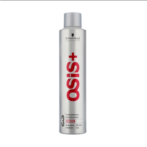 schwarzkopf osis 3 session spray 300 ml. ฉีดสเปรย์ จัดแต่งทรงผมคงทนยาวนานเป็นพิเศษ  สามารถควบคุมทรงผมได้ดั่งใจ