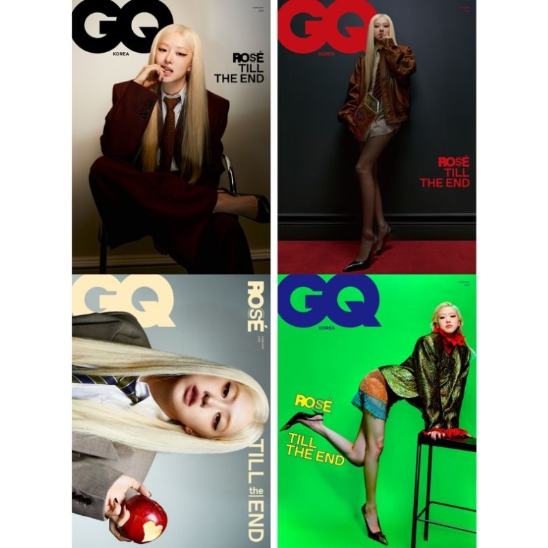 พร้อมส่ง GQ KOREA 2025.02 ปก โรเซ่ #ROSÉ #blackpink