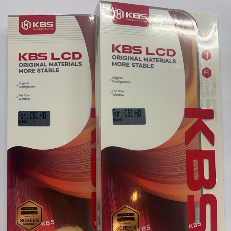 KBS LCD Realme C51 C53 C36 C60 Narzo Note50 หน้าจอมือถือ แถมฟรีชุดไขควง