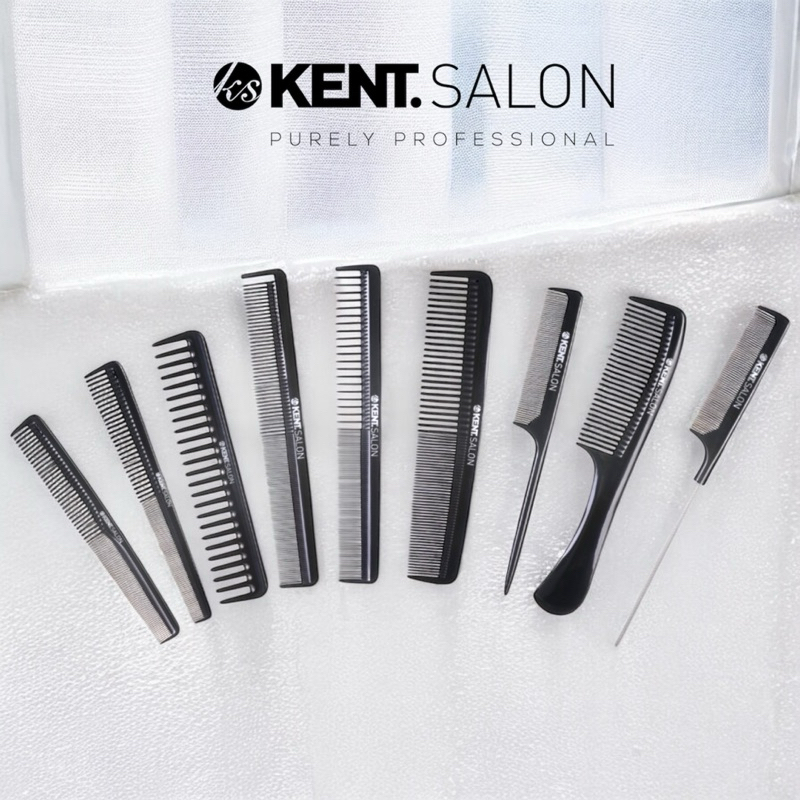 หวี KENT SALON KSC HANDMADE ทนความร้อนสูง Flexinite Technology