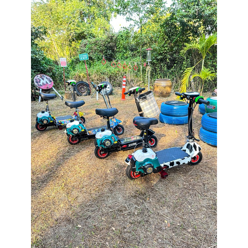 ชุดแปลงสกูตเตอร์น้ำมันครบชุดรวมเครื่องTiger2จังหวะระบบโซ่สเตอร์งานMilling cnc