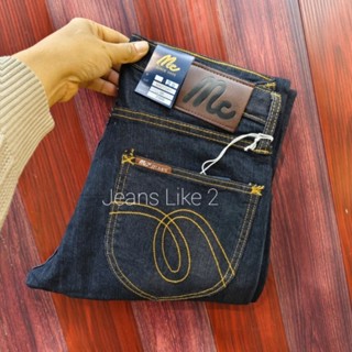 กางเกงยีนส์ ผู้ชาย แม็ก กรบอกยืด กระบอกไมยืด เดฟยืดมีลายแบบใ…