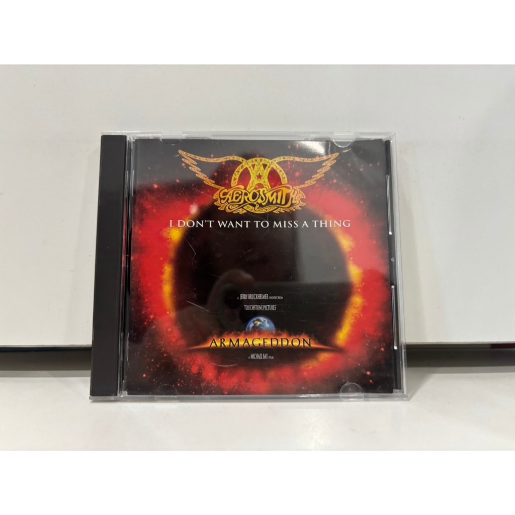 1 CD MUSIC  ซีดีเพลงสากล      AEROSMITH I DON'T WANT TO MISS A THING   (B9A67)