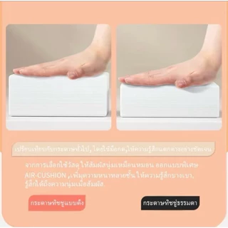 ทิชชู่แบบดึง กระดาษทิชชู่แขวนได้ กระดาษทิชชู่ หนา 4 ชั้น สินค้าพร้อมส่งในไทย