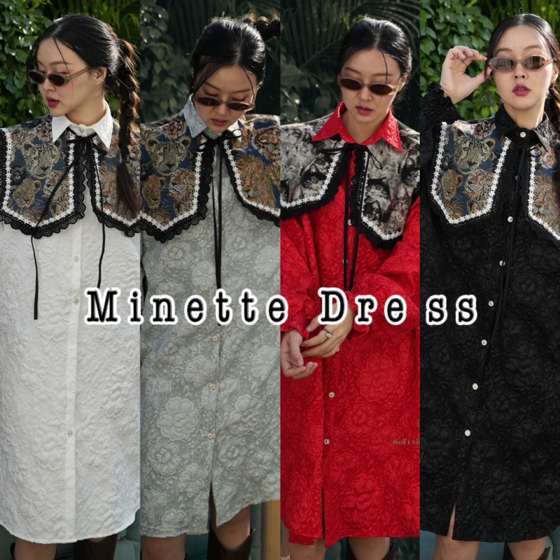 Minette (2ชิ้น) collection (790.-) 𝑵𝒆𝒘 𝒊𝒏 มาพร้อมเสริฟความชิคกับ 𝑪𝒐𝒍𝒍𝒂𝒓 ลายใหม่ สวยที่ทัชใจที่สุด