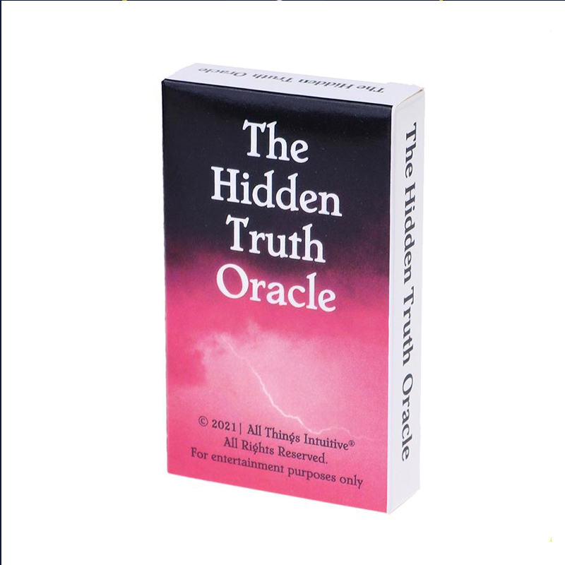 ไพ่ยิปซี ไพ่ทาโรต์ (พร้อมส่ง ) New 78 Deck the hidden truth oracle tarot ไพ่ยิปซีการ์ตูนน่ารัก