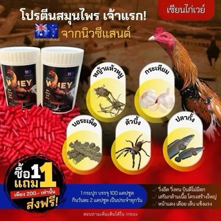 เซียนไก่เวย์โปรตีน/ครีมไก่ บินดีไม่มีตก อึด ทน แรงดี บำรุ่งไก่ชน ของแท้