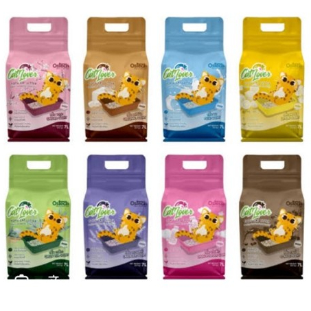 Ostech Cat Lover ออสเทค แคทเลิฟเวอร์ ทรายแมวเต้าหู้ แบบแท่ง ขนาด 7ลิตร*โปรดอ่านรายละเอียดก่อนสั่งซื้