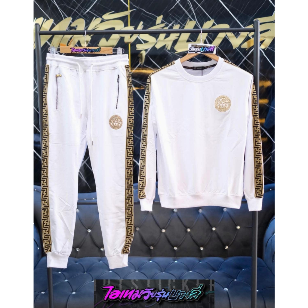 ชุดเซ็ตเสื้อแขนยาวลายแฟชั่น เข้าใหม่