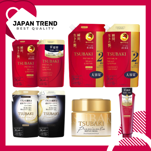 TSUBAKI Premium Moist & Repair Shampoo Refill / Conditioner Refill / Treatment / EX Intensive Repair