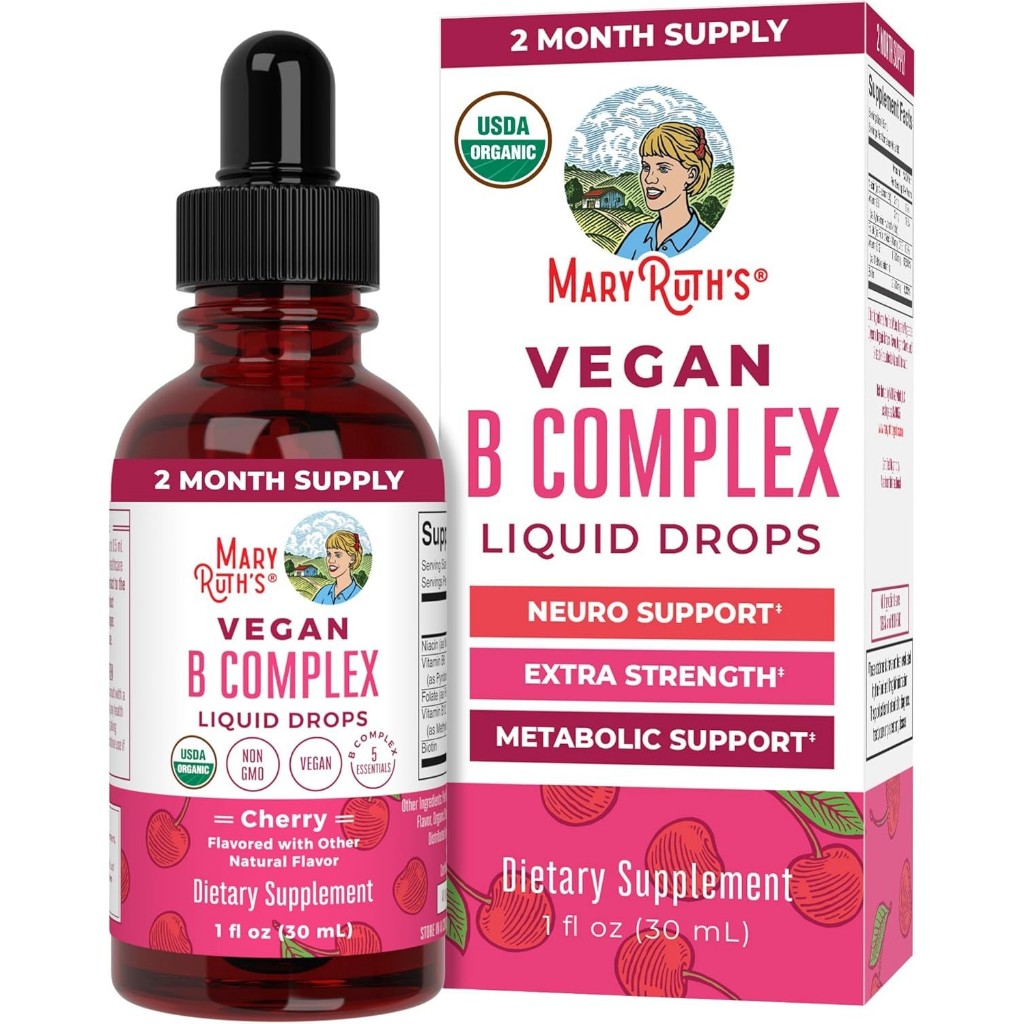 MaryRuth Organics Vitamin B Complex | B Vitamins Complex | Biotin | Vitamin B12 (V.3783)