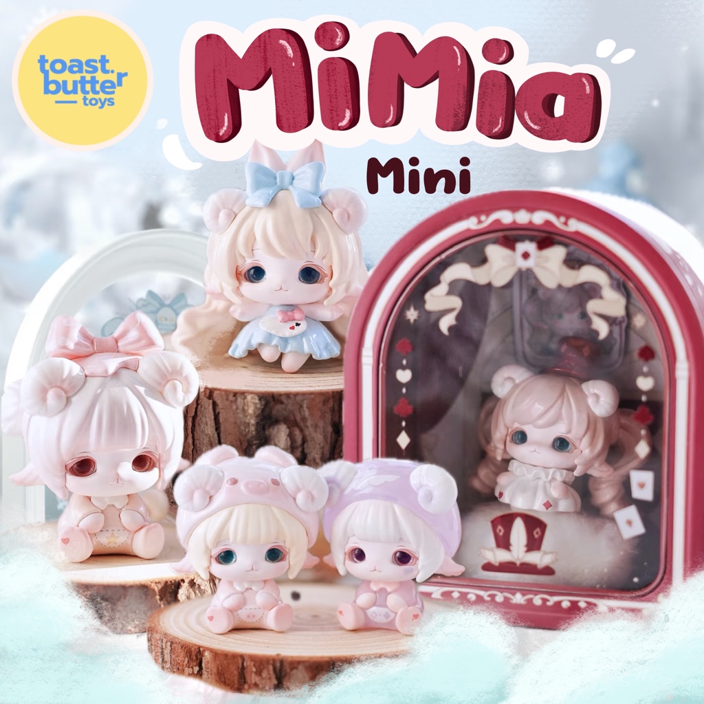 (พร้อมส่ง/สุ่ม : รอขึ้นไลฟ์ลด100.- ) โมเดลกล่องสุ่ม Mimia mini