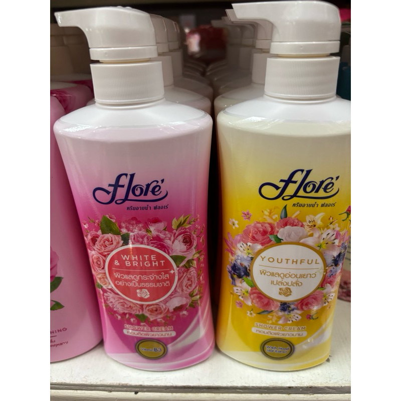 flore ครีมอาบน้ำ ฟลอเร่ 450ml.