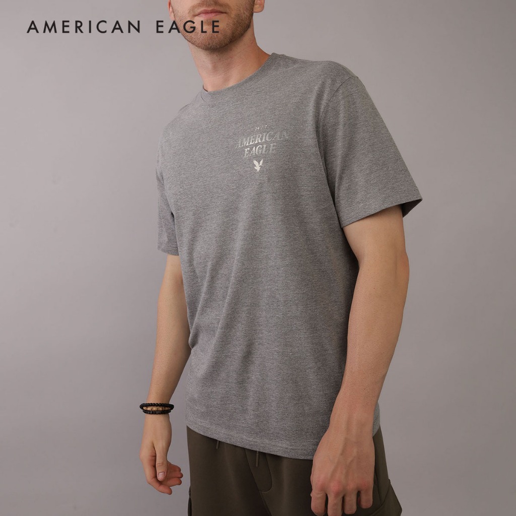 American Eagle 24/7 Graphic T-Shirt เสื้อยืด ผู้ชาย กราฟฟิค (NMTS 017-3841-006)