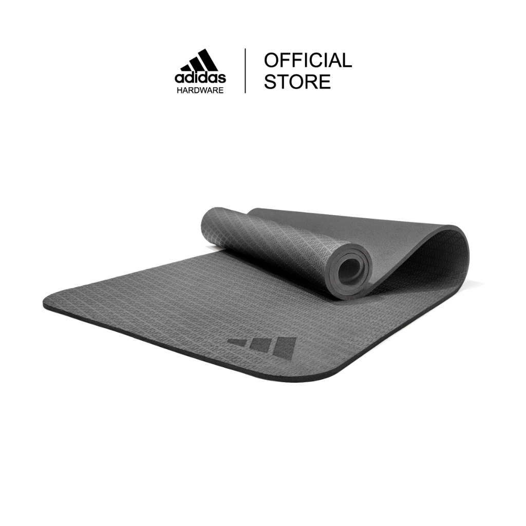 adidas เสื่อโยคะ 10 มม. สีดำ / Yoga Mat 10 mm Black