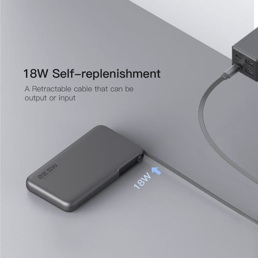 Orsen&Eloop E60 Power Bank 10000mAh PD22.5W Super Fast รูปที่ 4