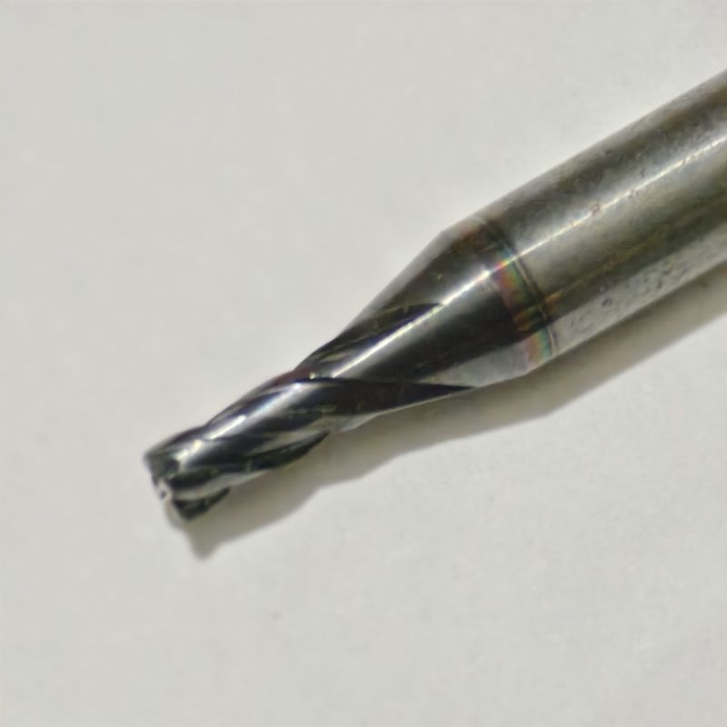 เอ็นมิล คาร์ไบด์ endmill carbide 4F ขนาด 2/4/5/6 มม. คมสวยพร้อมใช้งาน ชุบดำ สำหรับกัดงานเหล็กแข็งๆ เหล็กเหนียว สบายๆ