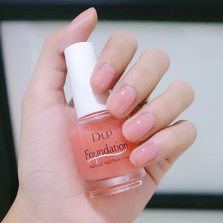 D-UP Nail ยาทาเล็บ จากญี่ปุ่น สีใสอมส้มพีช เล็บสุขภาพดี 15 ML ของแท้