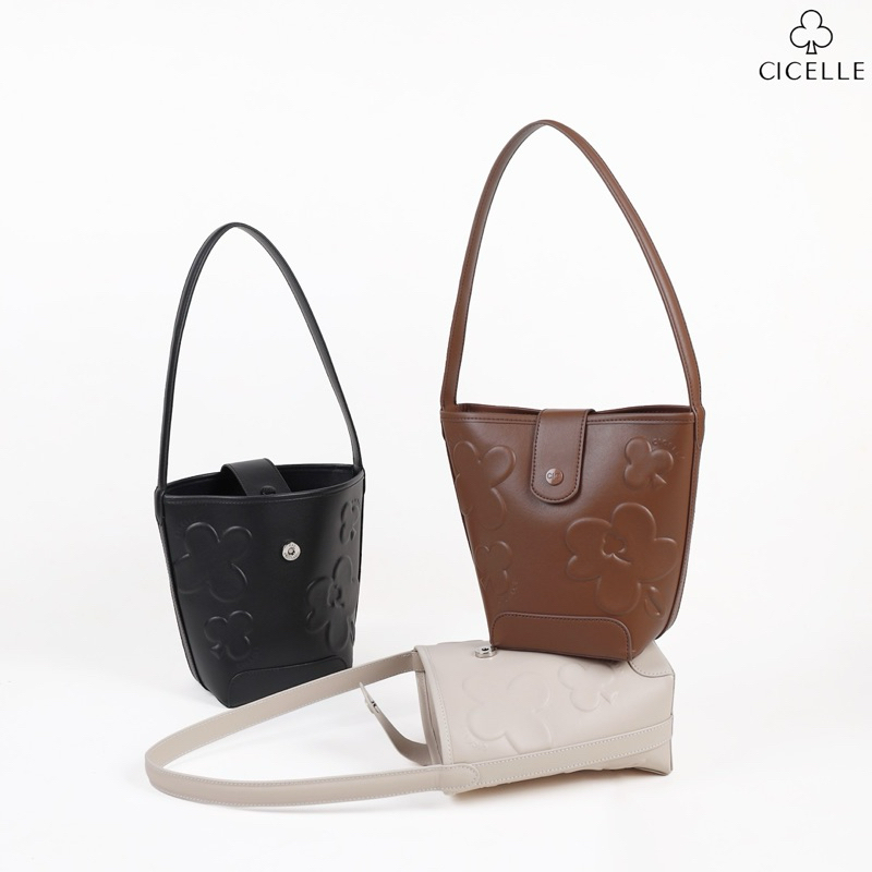 กระเป๋าcicelle รุ่นน้องแจกันหนังไซด์มินิคอลเลคชั่นใหม่ล่าสุดเทรนด์ฮิตแบรนด์แท้💯%
