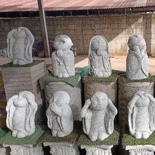รูปปั้นตุ๊กตาแนวธรรมะตกแต่งบ้าน-สวน สวนหิน สนามหญ้าสไตล์ญี่ปุ่น,คลาสสิก
