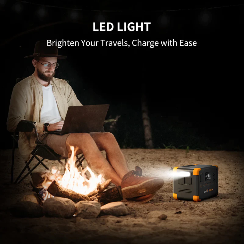 Pecron E500LFP Portable Power Station 600W 576Wh LiFePo4 thumbnail 4