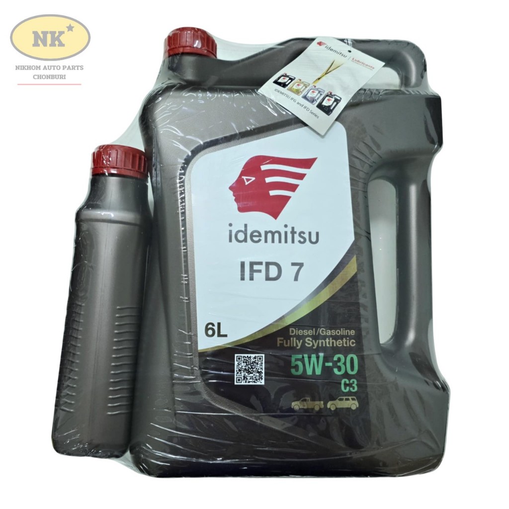 IDEMITSU IFD 7 5W-30 C3 น้ำมันเครื่อง สังเคราะห์แท้ 100% ดีเซล 5W-30 6+1 L.