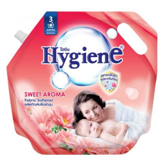 น้ำยาปรับผ้านุ่ม Hygiene 1800 ml.