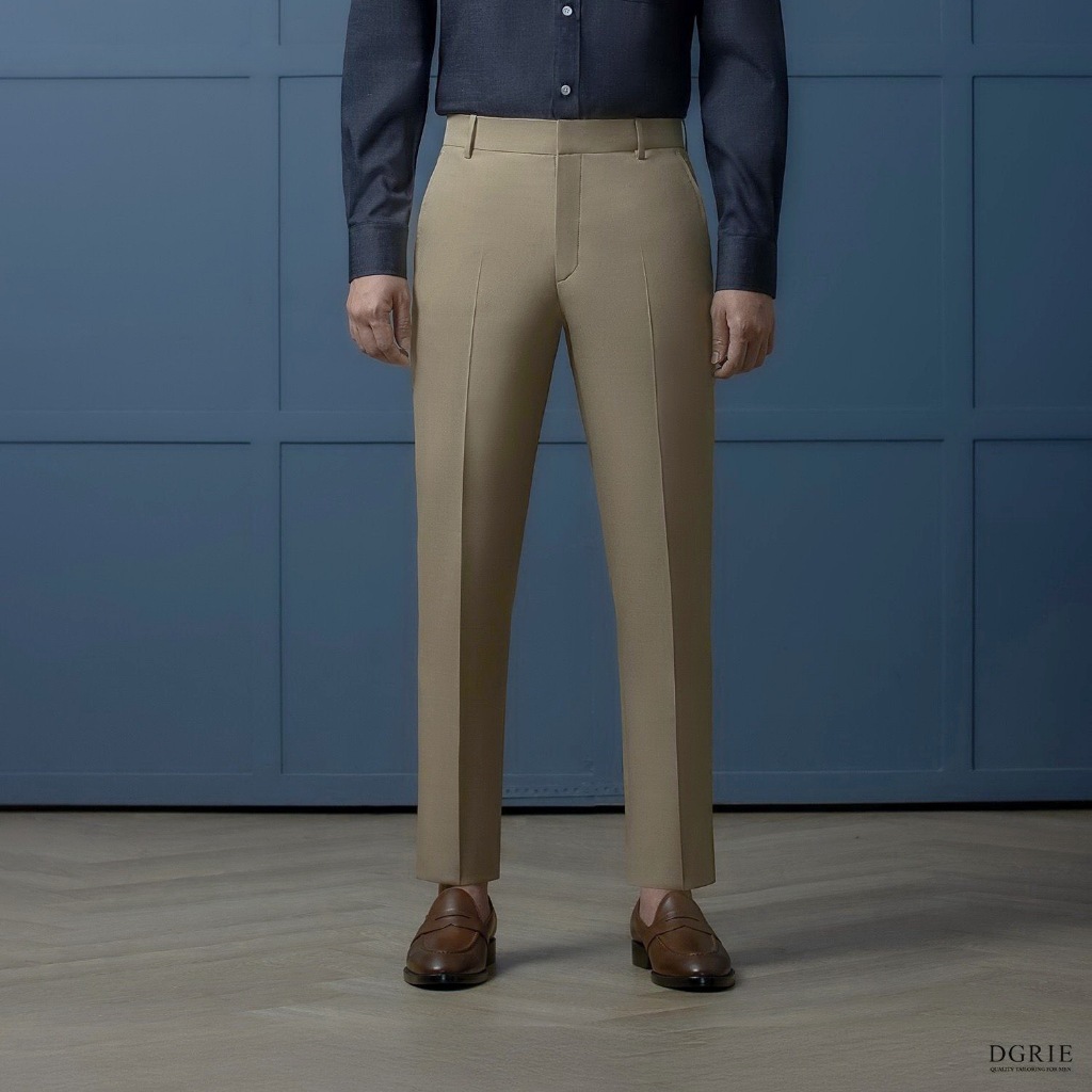 DGRIE PLAY – Play BeigeT/R 2button Pants – กางเกงสีเบจ