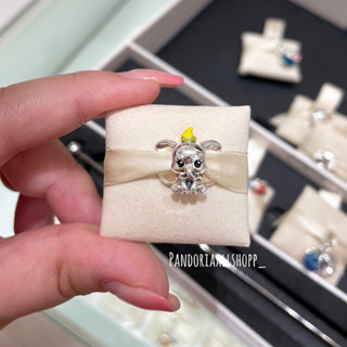 (ของแท้100%)Pandora silver disney charm เบบี๋ดัมโบ้ dumbo
