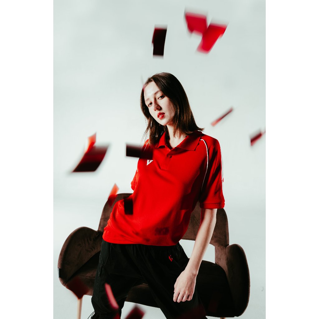 VOLT ASTRO 001 CNY 2025 RED เสื้อโปโล ตรุษจีน สีแดง