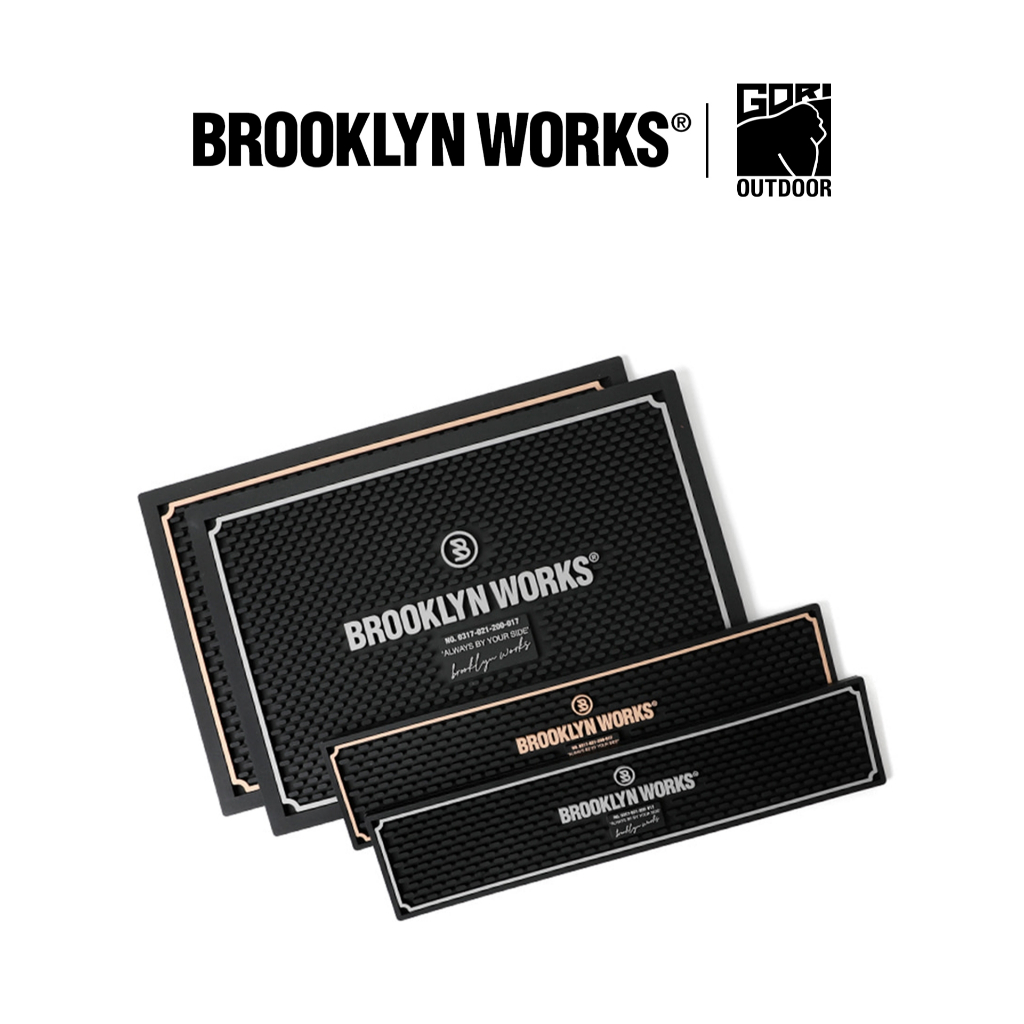 [25.6 โค้ด GORIPAY รับ Coin 7%] Brooklyn Works Bar Mat แผ่นรองบาร์