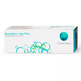 คอนแทคเลนส์ใส รายวัน biomedics (กล่อง15คู่)