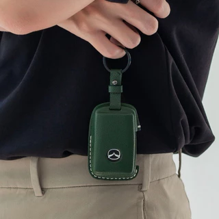 เคสกุญแจรถยนต์ MAZDA 3 , CX30 ซองกุญแจรถยนต์ หนังวัวแท้ CHAK