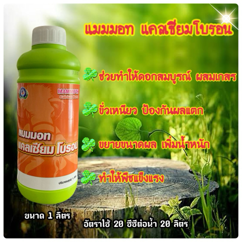แมมมอท แคลเซียม โบรอน ขนาด 1 ลิตร