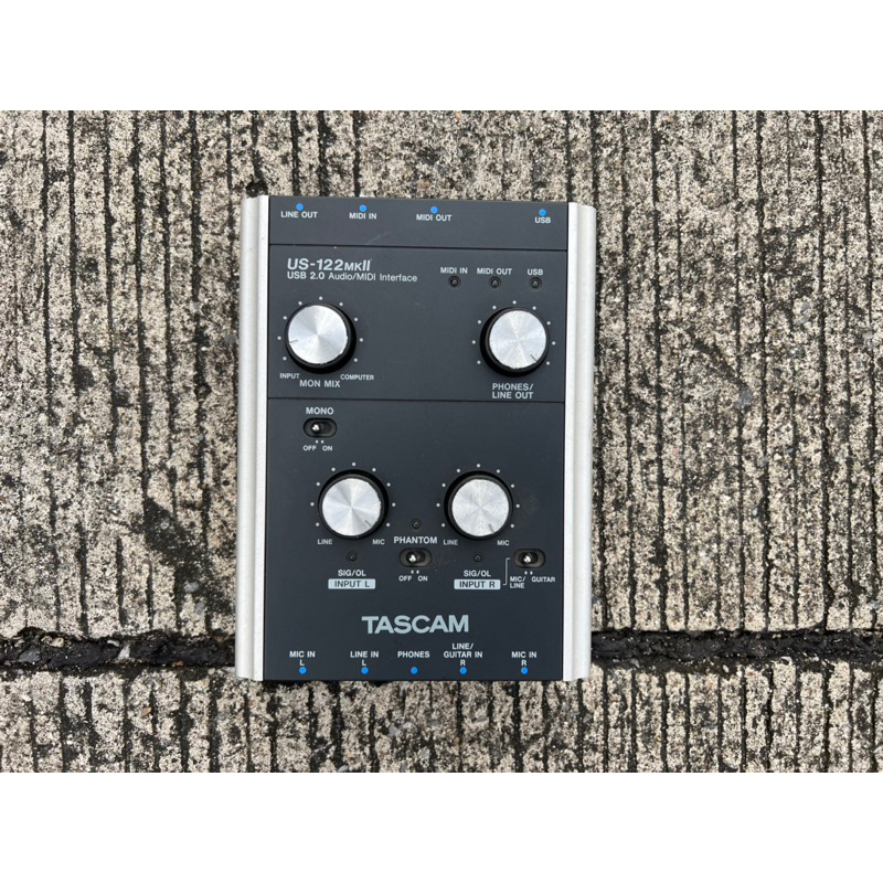 sound interface Tascam รุ่น is-122 mkII มือสอง