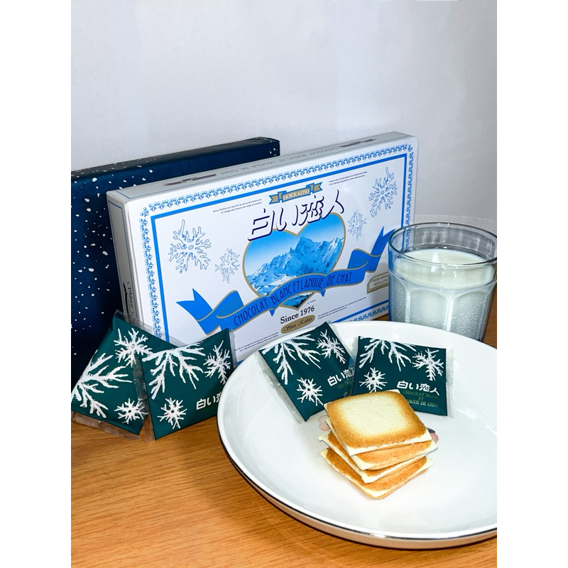 พร้อมส่ง🇯🇵ถูกที่สุด✅ Ishiya Shiroi Koibito 18 ชิ้น ขนมญี่ปุ่นตัวดังขนมคุกกี้ชิโร่ย โคอิบิโตะ White C